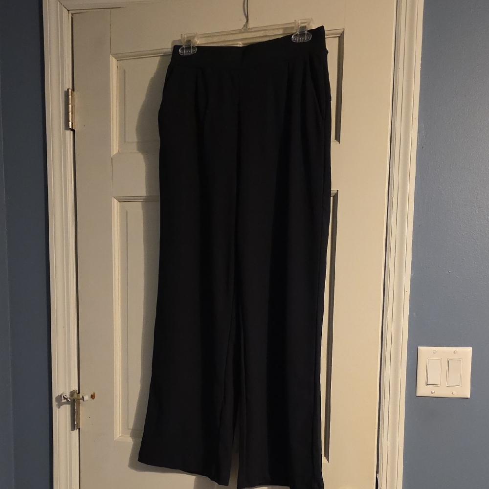 HALARA Black Wide Leg Women's Pants